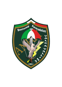 Logo associazione A.N.P.d'I. (Sez. Naz. Paracadutisti d'Italia) - Sezione Valcavallina BG 