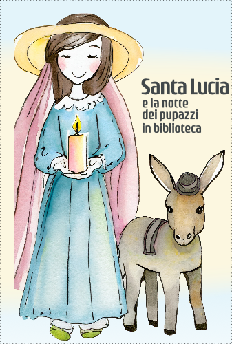 Immagine che raffigura Santa Lucia e la notte dei pupazzi in biblioteca